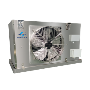 Enfriador de aire compacto comercial de acero inoxidable, de poco ruido, tipo techo