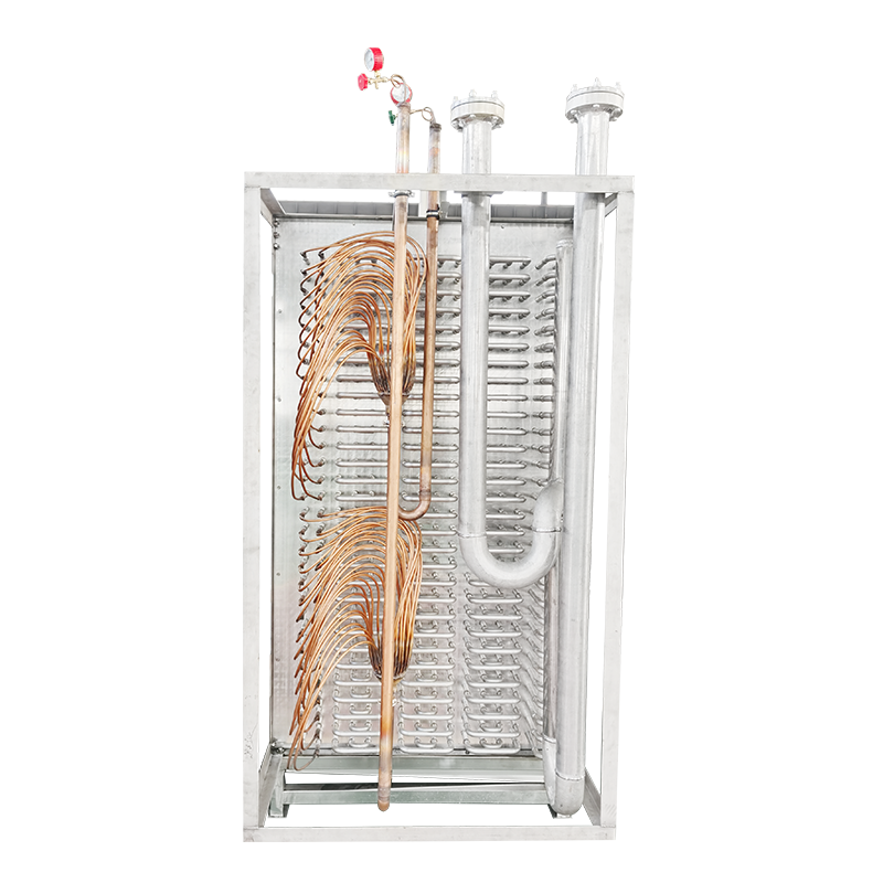 Evaporador IQF apto para uso alimentario, de baja temperatura y preparado para CO2