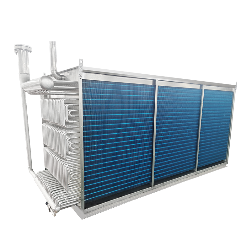 Evaporador en espiral industrial compatible con amoníaco