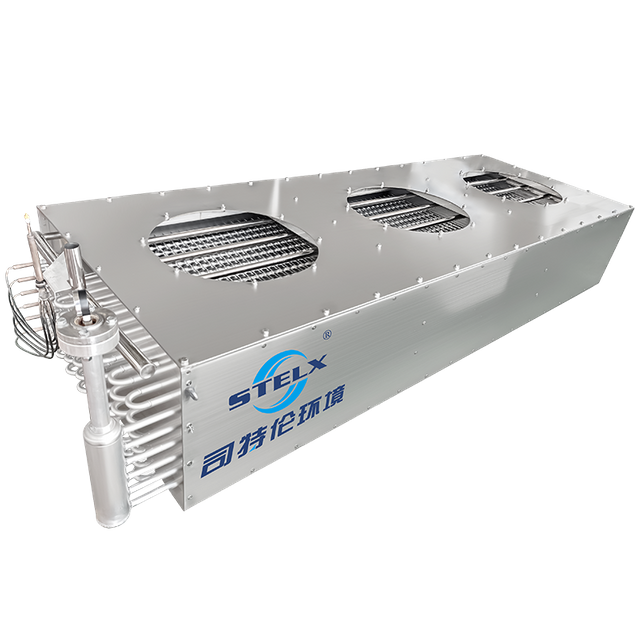 Unidades de evaporador de preenfriamiento y recongelación de aluminio apto para uso alimentario