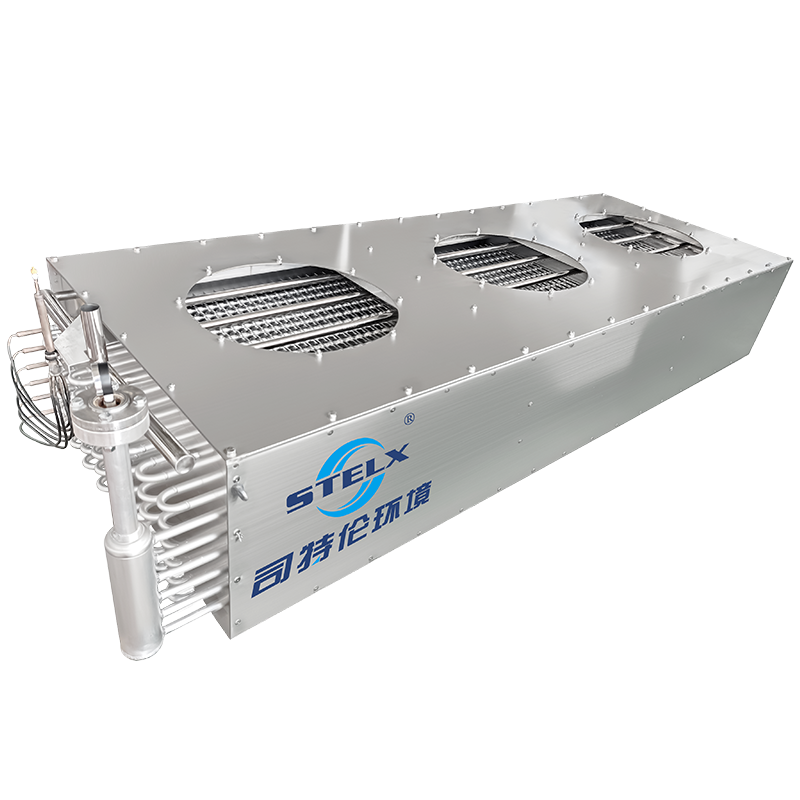 Unidades de evaporador de preenfriamiento y recongelación de aluminio apto para uso alimentario