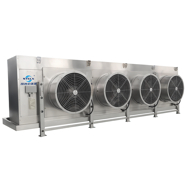 Nuevo tipo enfriador de aire cúbico con bandeja de agua ensanchada y estructura protectora