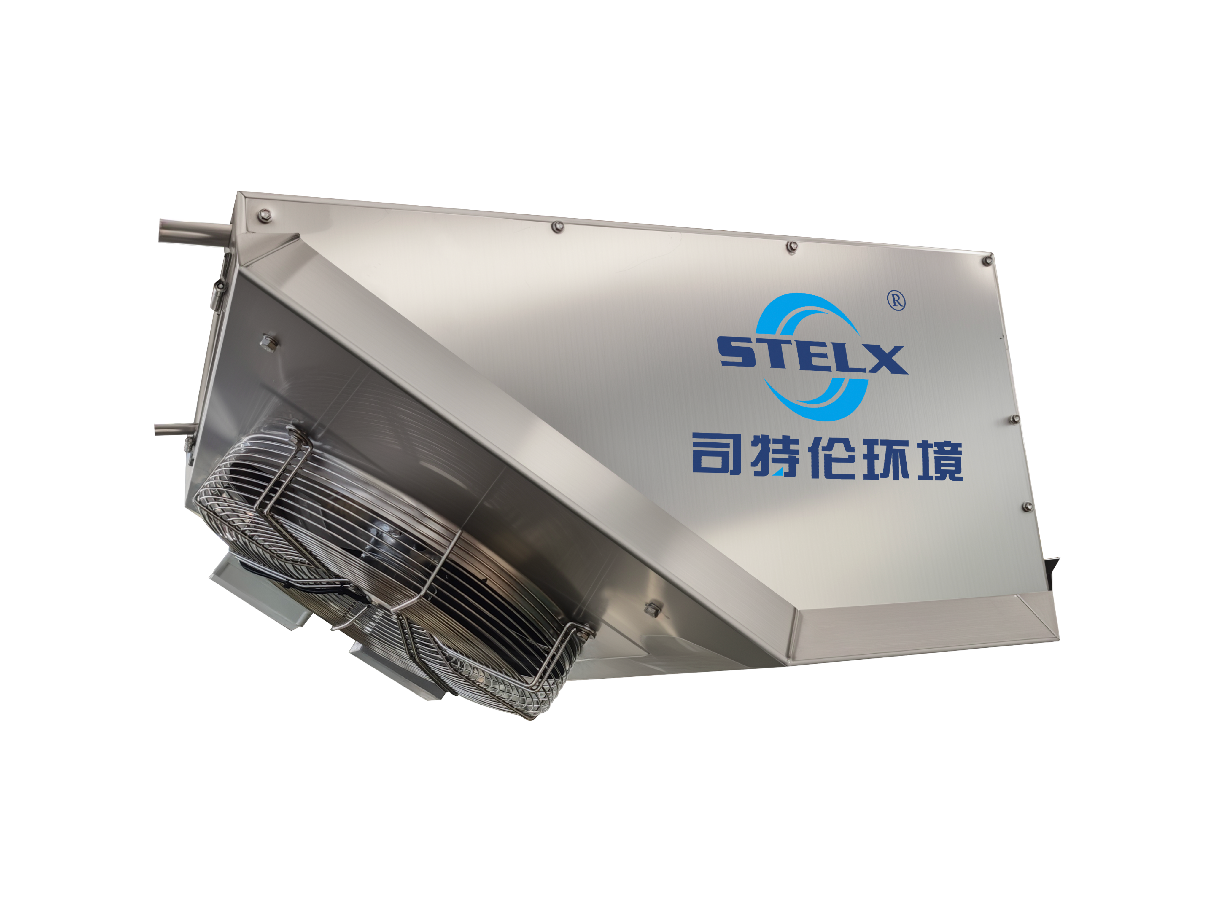 Enfriador de salmuera para cámara fría pequeño y en ángulo compacto