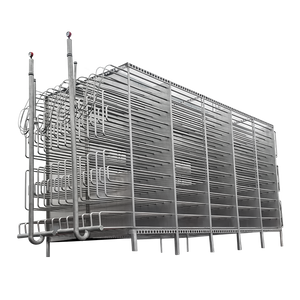 Bobina de preenfriamiento del intercambiador de calor de calidad alimentaria del evaporador SS316/304 de gran oferta