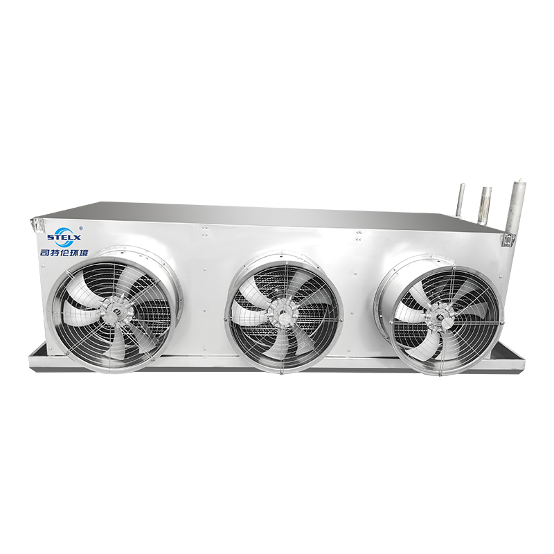 Evaporador congelador de túnel de aletas azules de amoníaco de mayor eficiencia del sistema para la industria alimentaria