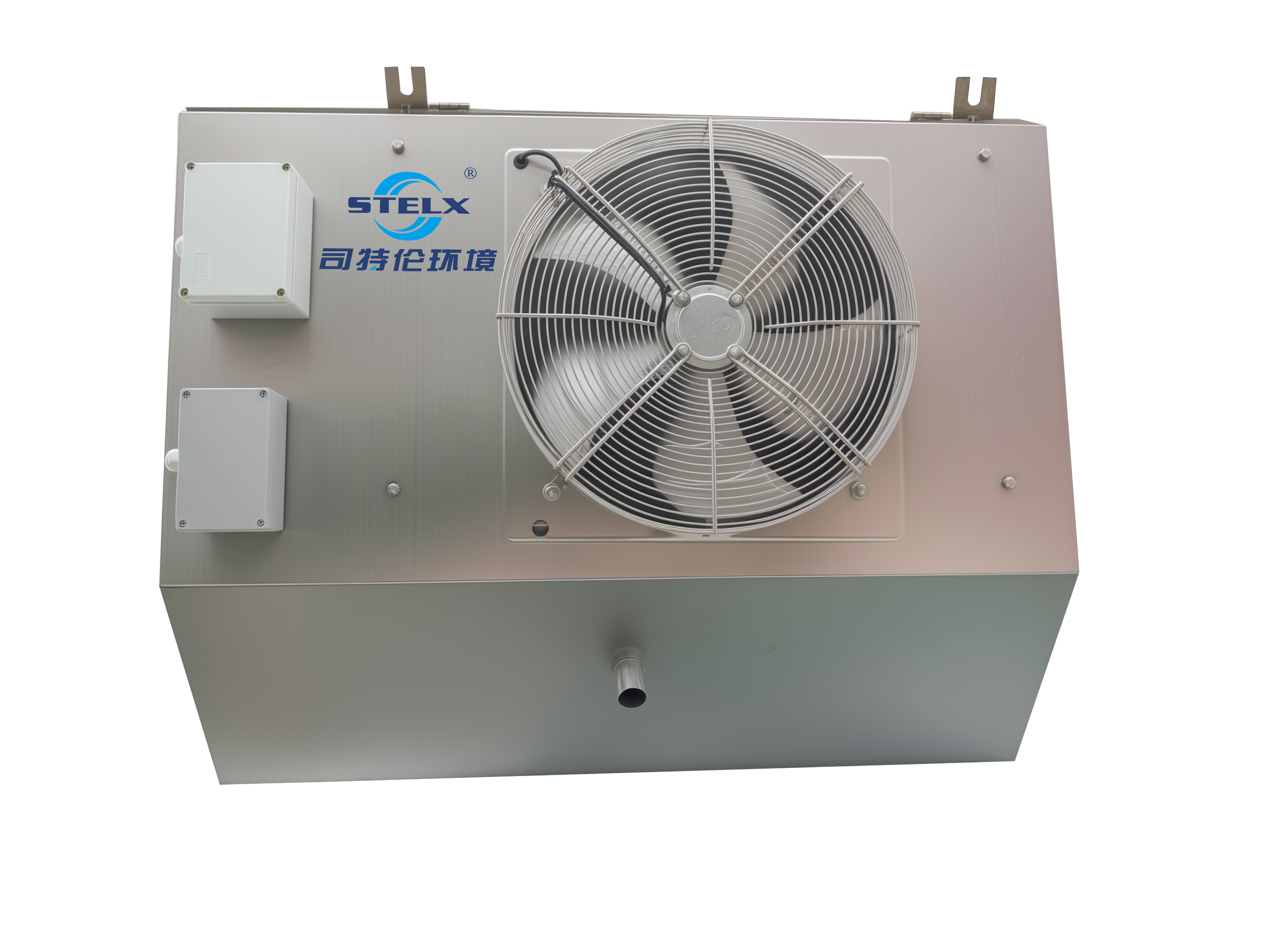 Enfriador de salmuera para cámara fría pequeño y en ángulo compacto