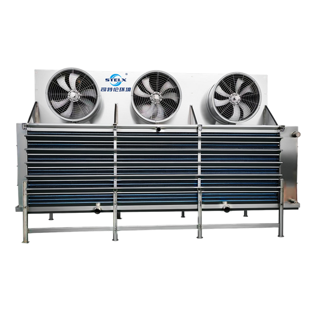 Piso que coloca las unidades industriales del evaporador del congelador de ráfaga para la conservación en cámara frigorífica grande