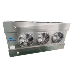 La EC industrial comercial aviva el evaporador dual del refrigerador de aire de la descarga para la planta de procesamiento de alimentos