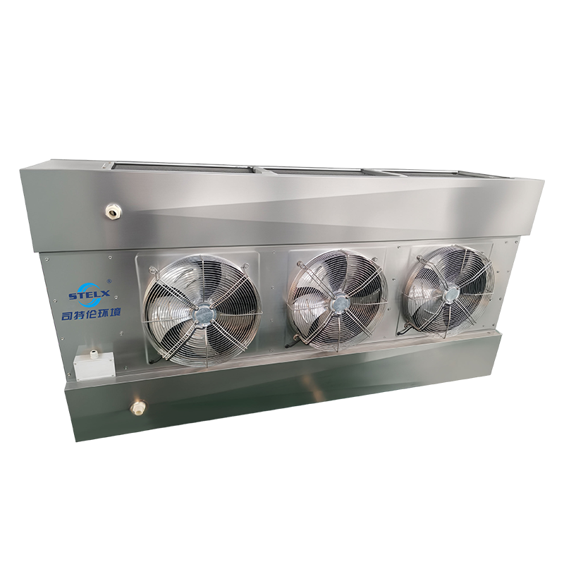 La EC industrial comercial aviva el evaporador dual del refrigerador de aire de la descarga para la planta de procesamiento de alimentos