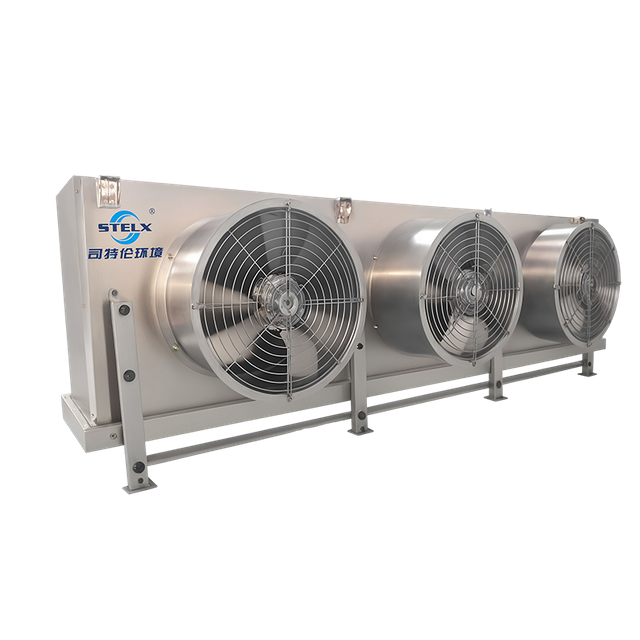 Evaporador enfriador de aire cúbico con intercambiador de calor eficiente para almacenamiento en cámara frigorífica