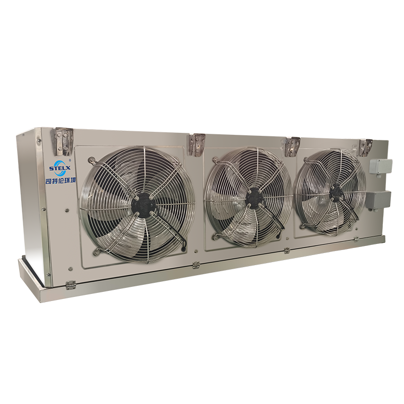 Enfriador de aire compacto comercial de acero inoxidable, de poco ruido, tipo techo