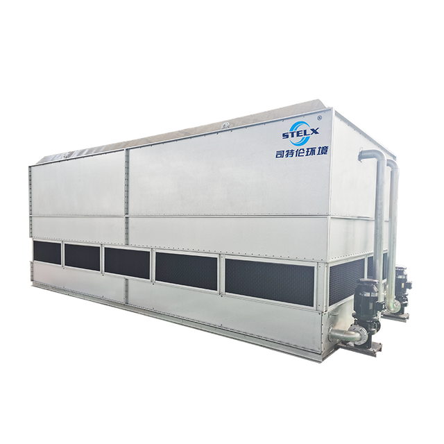 Condensador evaporativo con intercambiador de calor de alta calidad y eficiencia energética