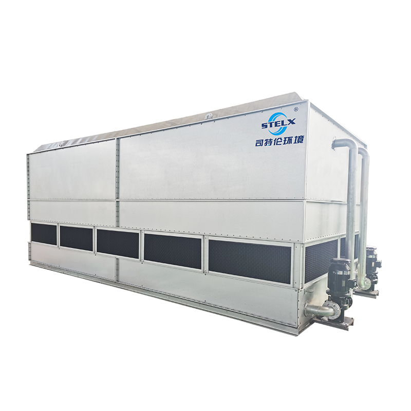 Condensador evaporativo con intercambiador de calor de alta calidad y eficiencia energética