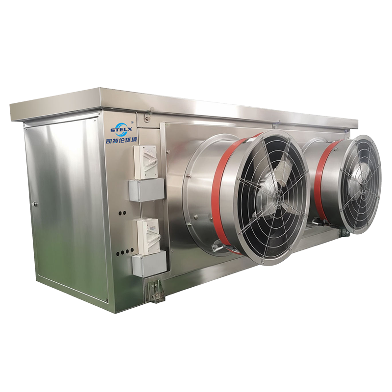 Nuevo tipo enfriador de aire cúbico con bandeja de agua ensanchada y estructura protectora