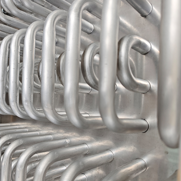 Curva en U de aluminio