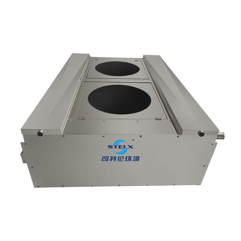 La EC industrial comercial aviva el evaporador dual del refrigerador de aire de la descarga para la planta de procesamiento de alimentos