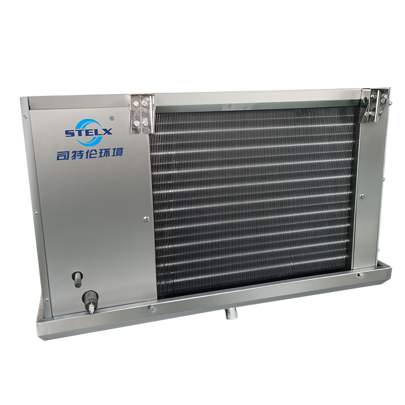 Enfriador de aire compacto comercial de acero inoxidable, de poco ruido, tipo techo