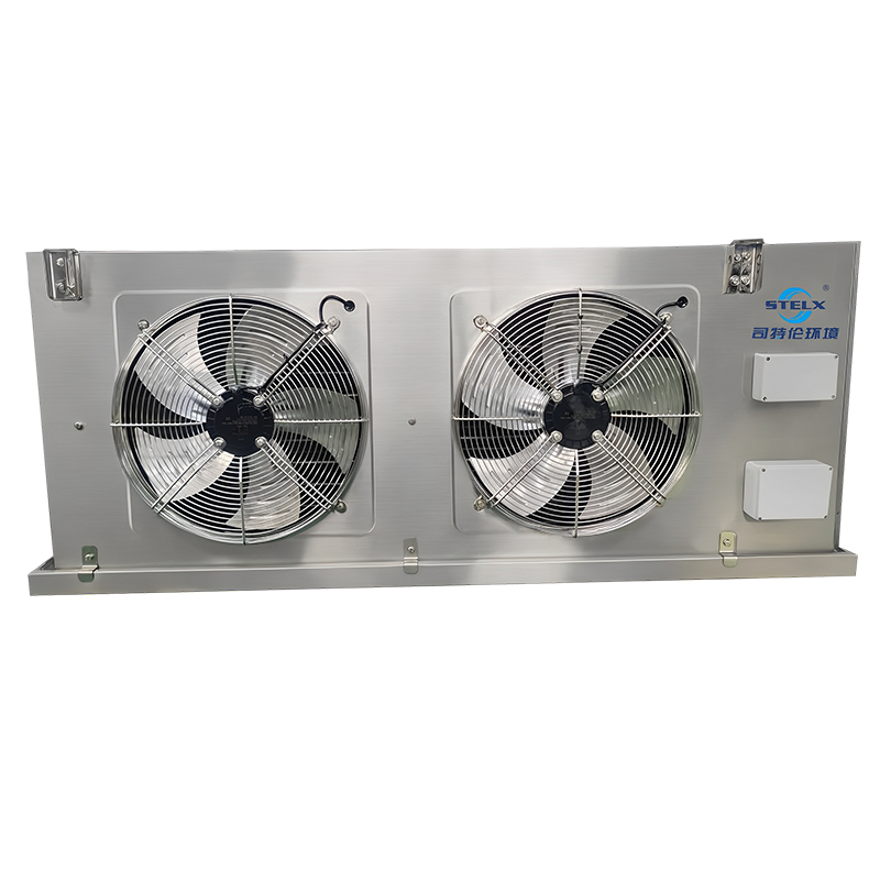 Enfriador de aire compacto comercial de acero inoxidable, de poco ruido, tipo techo
