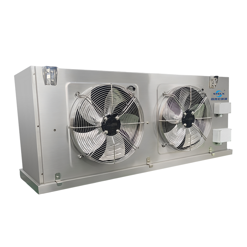 Enfriador de aire compacto comercial de acero inoxidable, de poco ruido, tipo techo