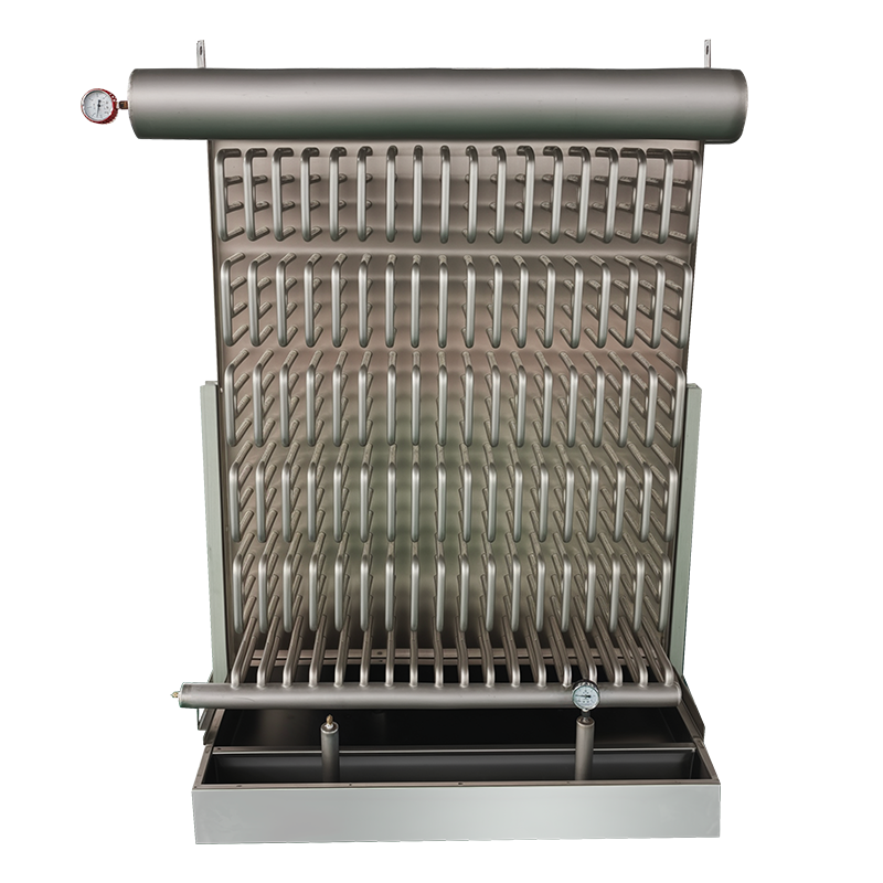 Bomba R507 que alimenta el congelador rápido industrial del espiral de los cambiadores de calor del evaporador del congelador