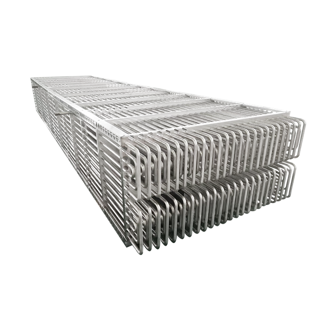 Bobina de preenfriamiento del intercambiador de calor de calidad alimentaria del evaporador SS316/304 de gran oferta